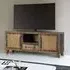 Pemberton Railway Wood 2 Door TV Unit - Natural