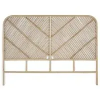 Pruteni Large Rattan Headboard - Natural
