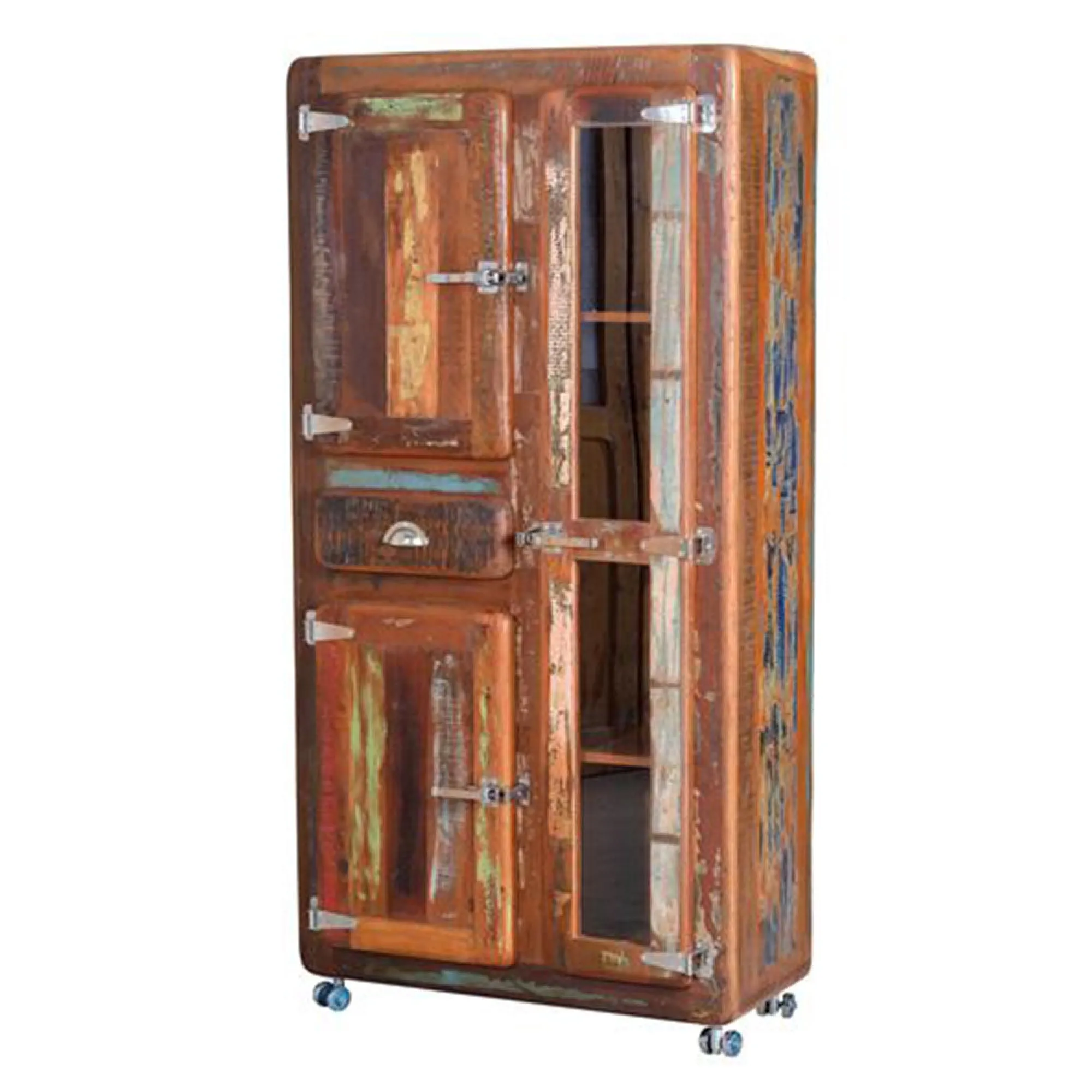 Questa 3 Door Cabinet - Recycled Wood