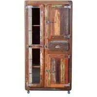 Questa 3 Door Cabinet - Recycled Wood