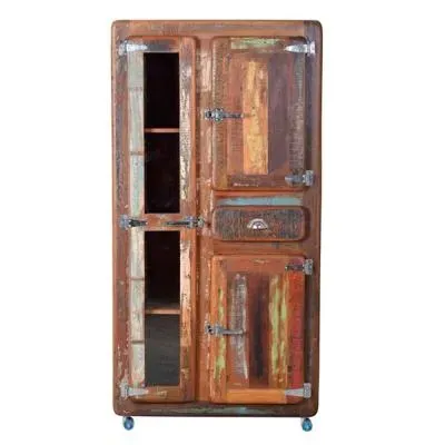 Questa 3 Door Cabinet - Recycled Wood image
