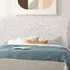 Radoyya Carved Wood Headboard - Aged White