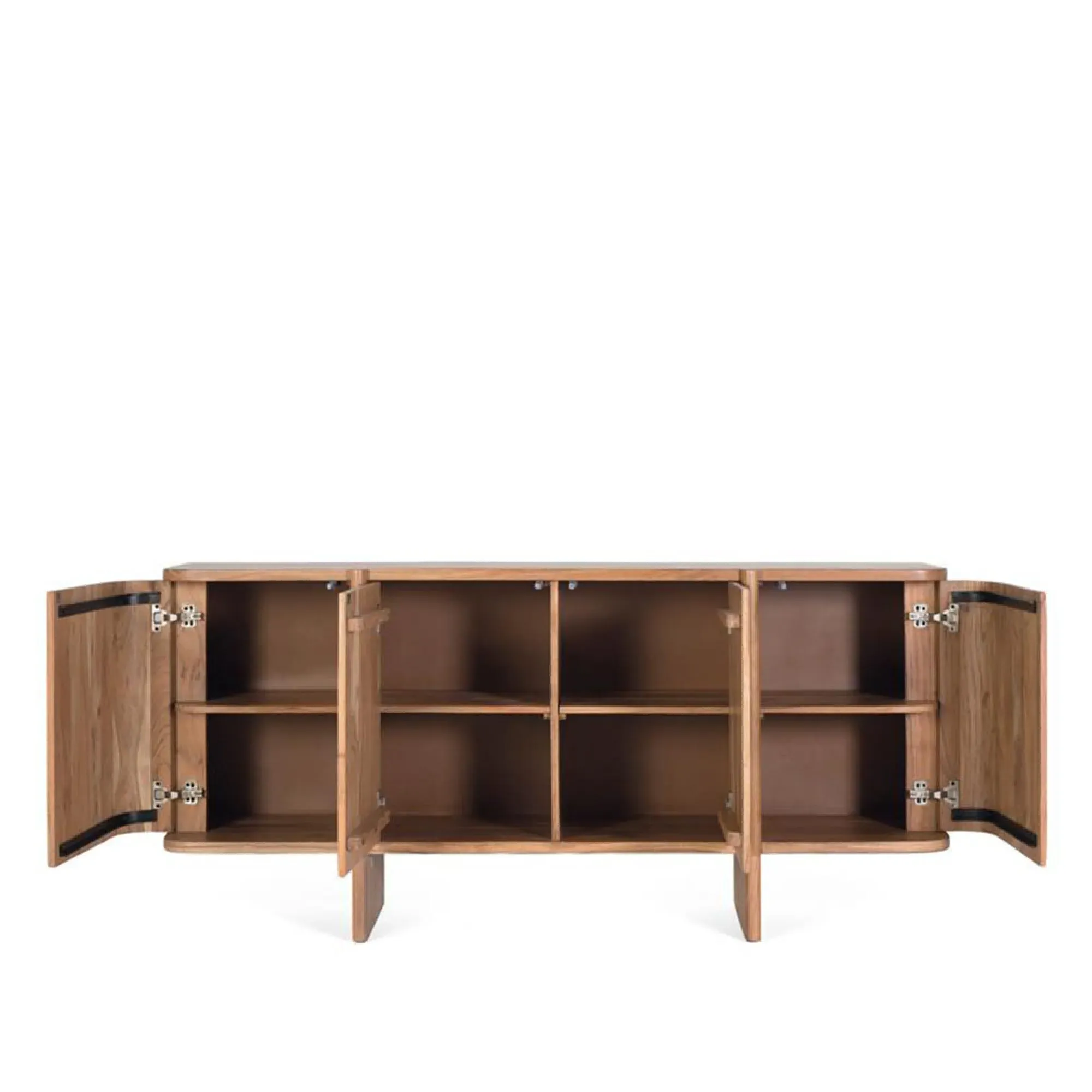 Ragusa 4 Door Large Sideboard - Natural, Acacia Wood