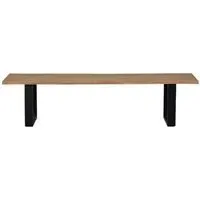 Ravenden Solid Mango Wood Dining Bench - Natural