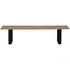 Ravenden Solid Mango Wood Dining Bench - Natural