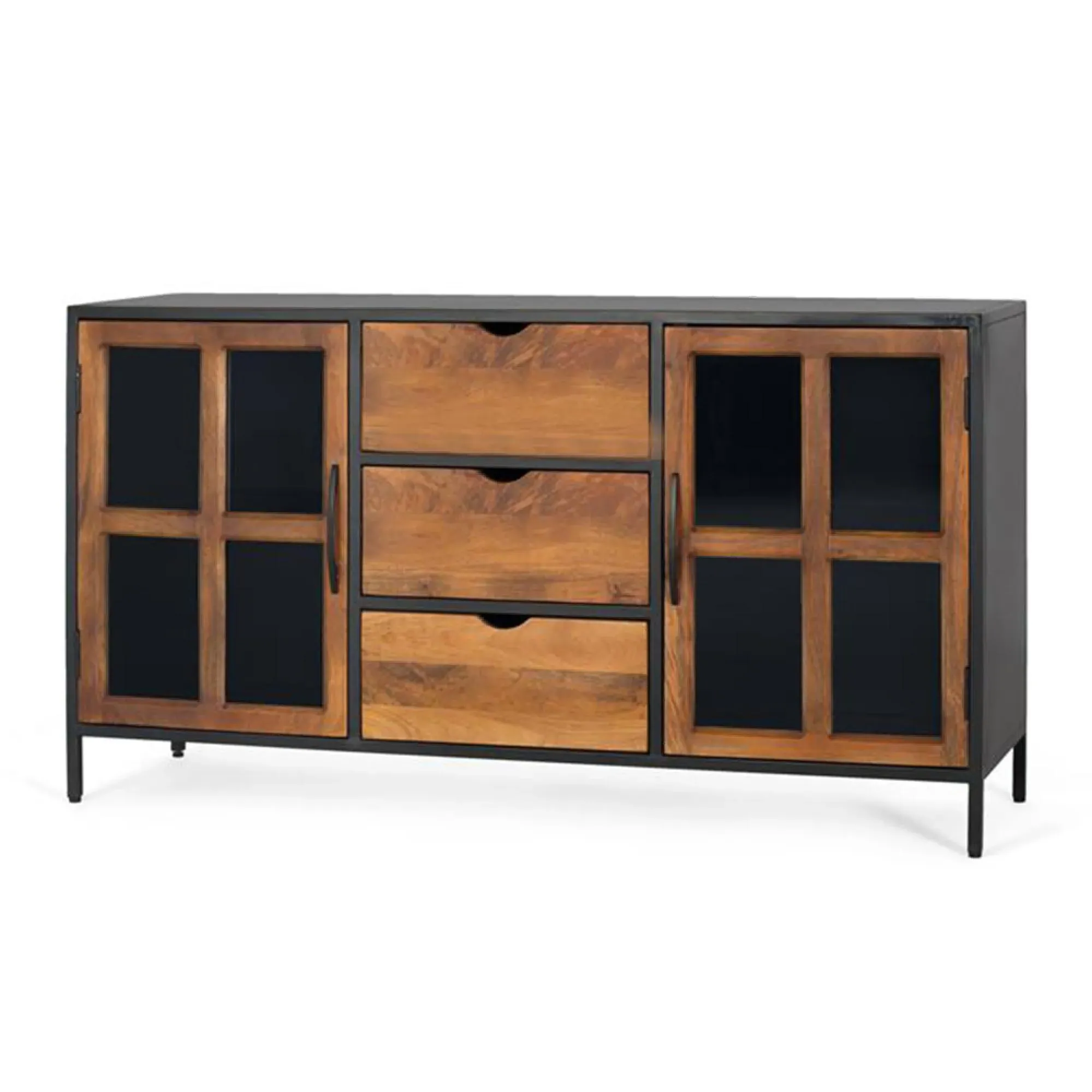 Rieti 2 Door Medium Sideboard - Natural, Mango Wood