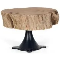 Rieti Industrial Mango Wood Coffee Table - Natural, Black