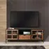 Rieti TV Unit with Storage - Natural, Mango Wood
