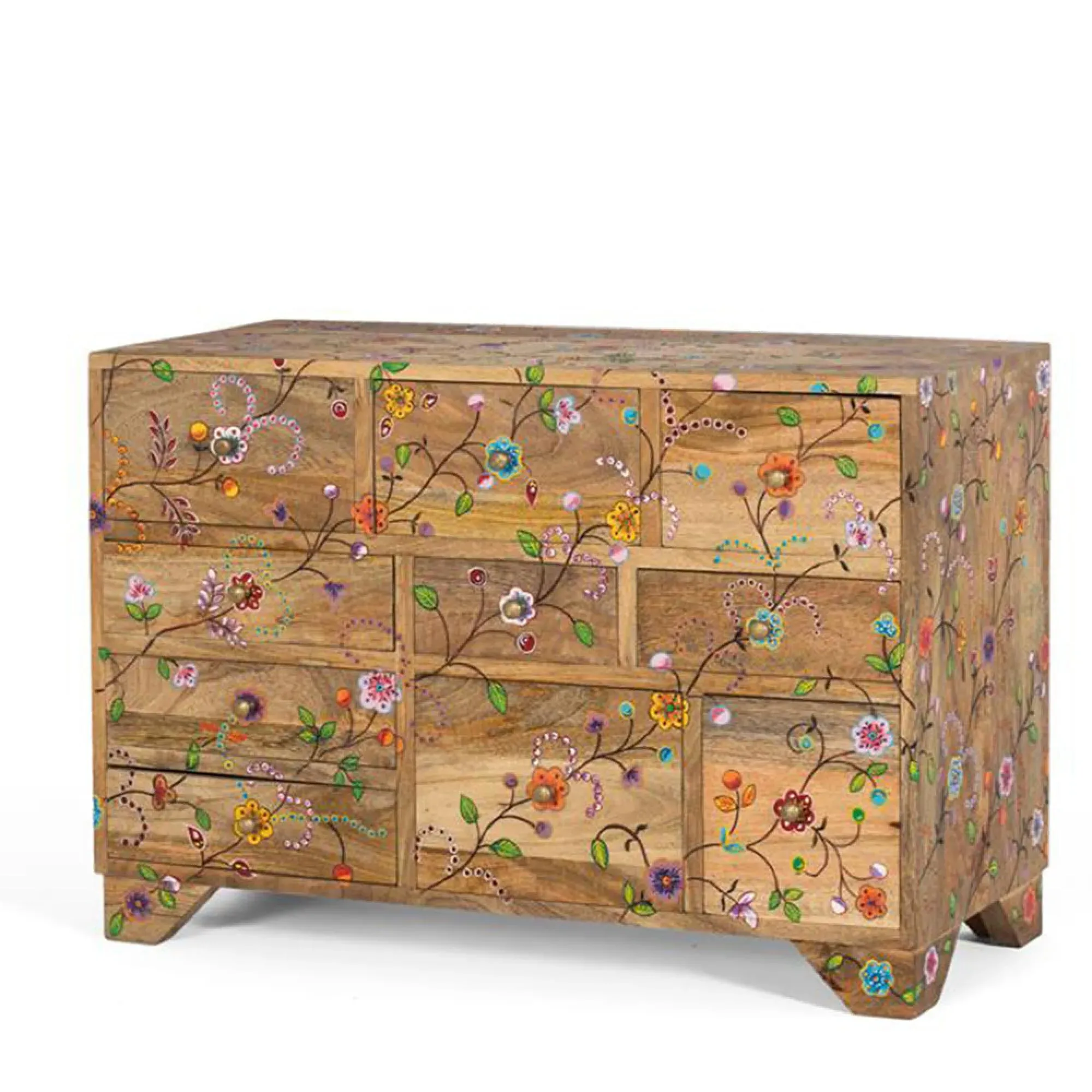 Rimini Multi Drawer Chest - Natural