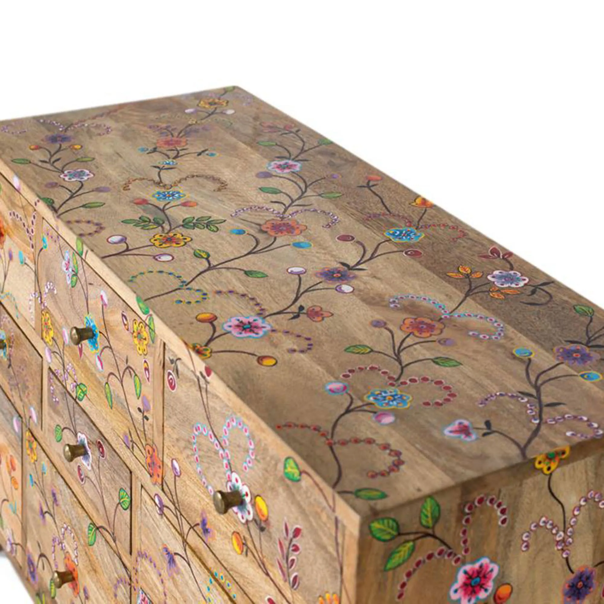 Rimini Multi Drawer Chest - Natural
