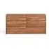 Ronceverte 6 Drawer Wide Chest - Natural, Acacia Wood