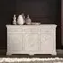 Rrethi 3 Door Medium Sideboard - Aged White, Mango Wood
