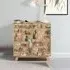Safari 2 Door Hall Cabinet - Natural, Mango Wood