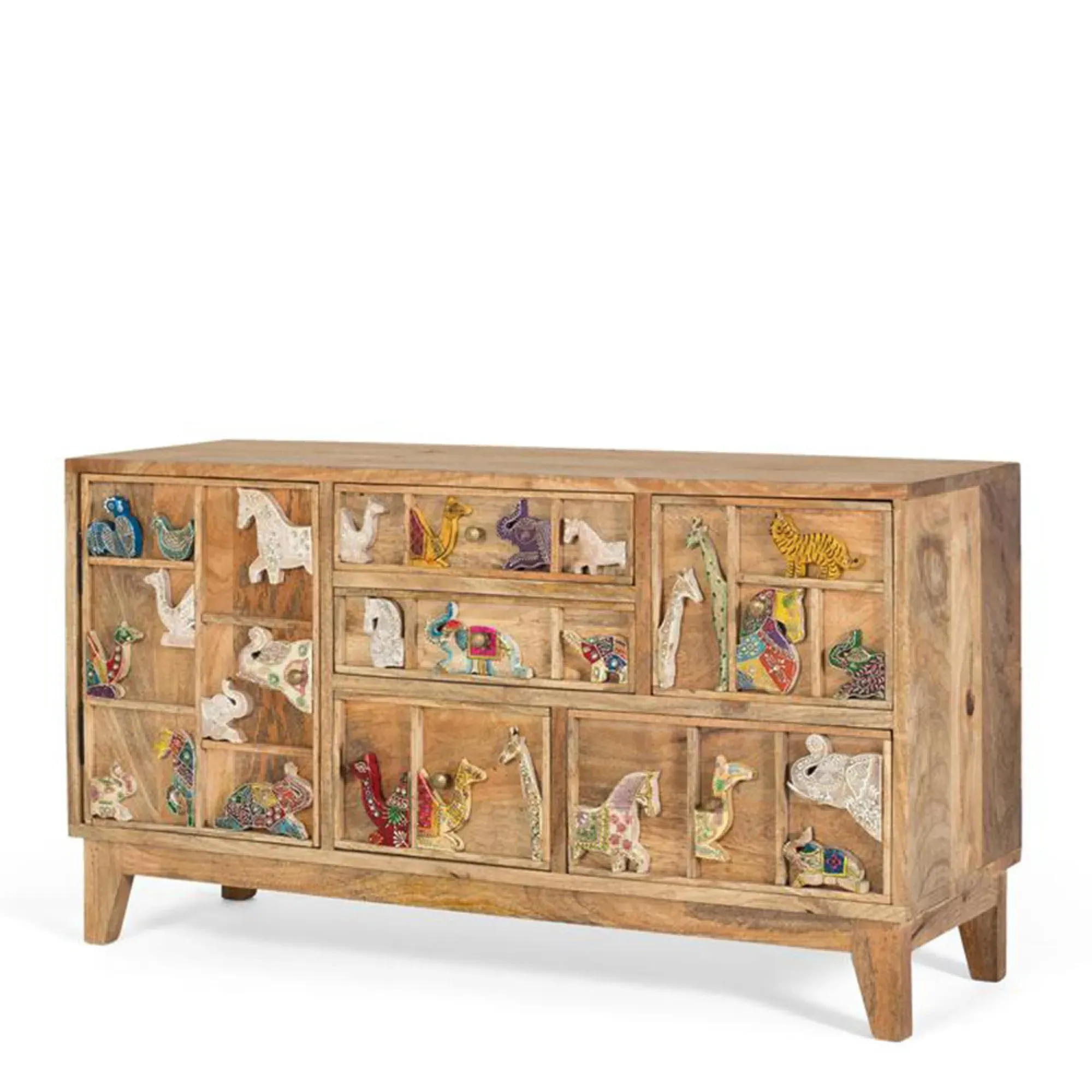 Safari Small Sideboard - Natural, Mango Wood