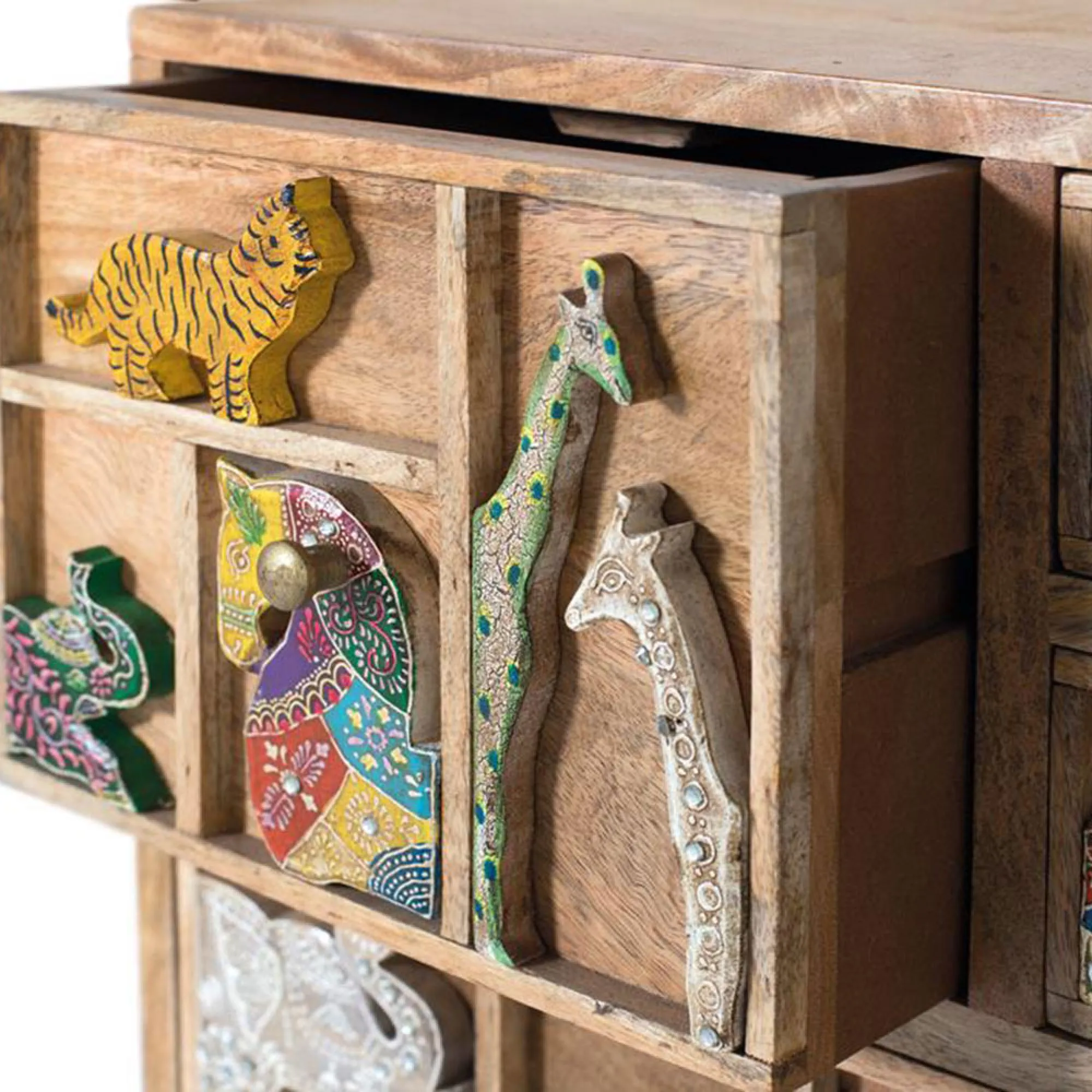 Safari Small Sideboard - Natural, Mango Wood