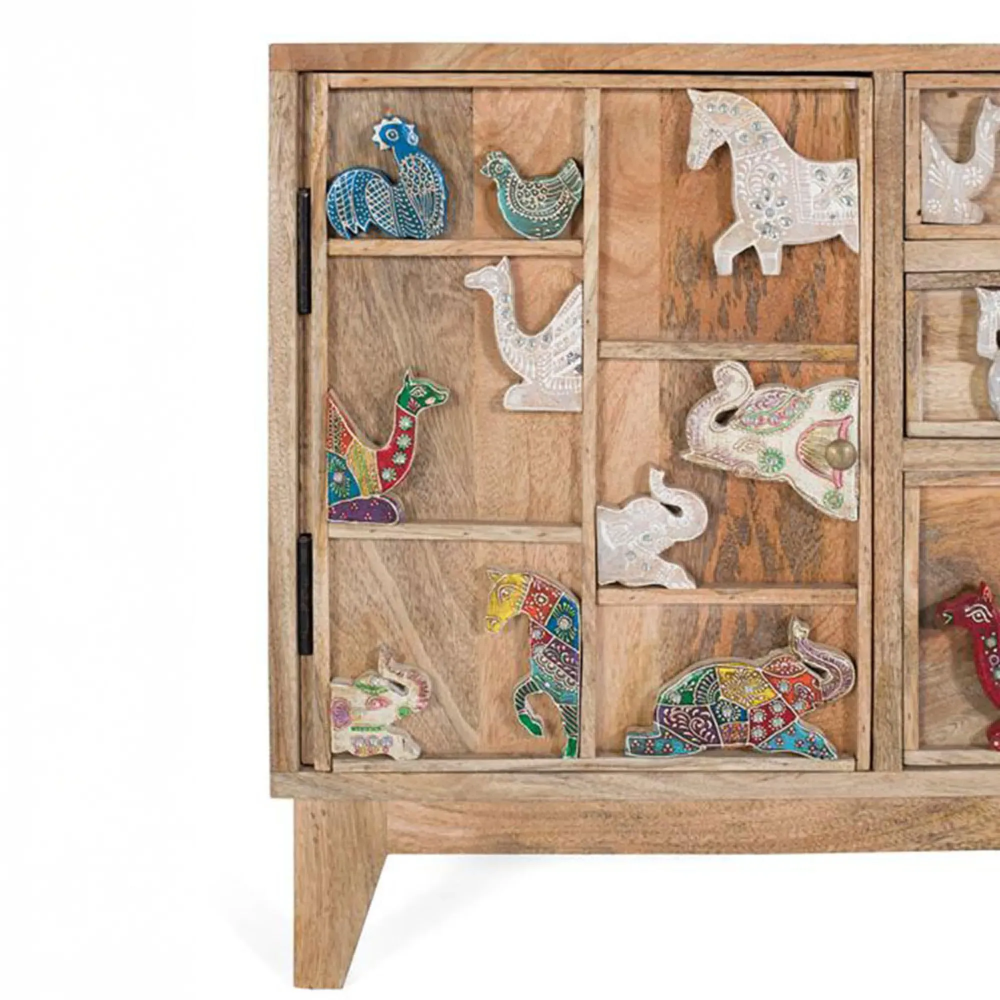 Safari Small Sideboard - Natural, Mango Wood