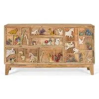 Safari Small Sideboard - Natural, Mango Wood