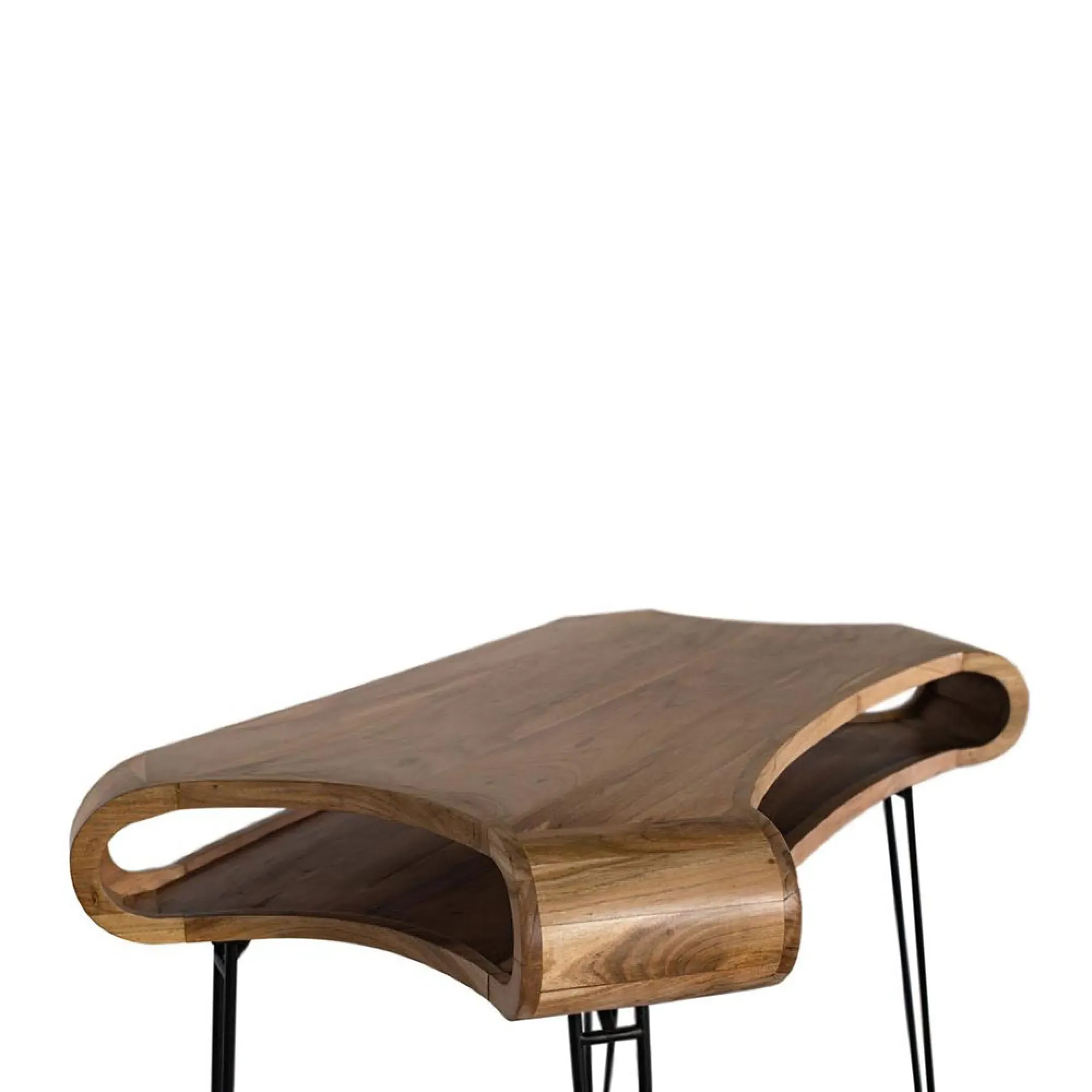 Salerno Desk - Natural, Acacia Wood