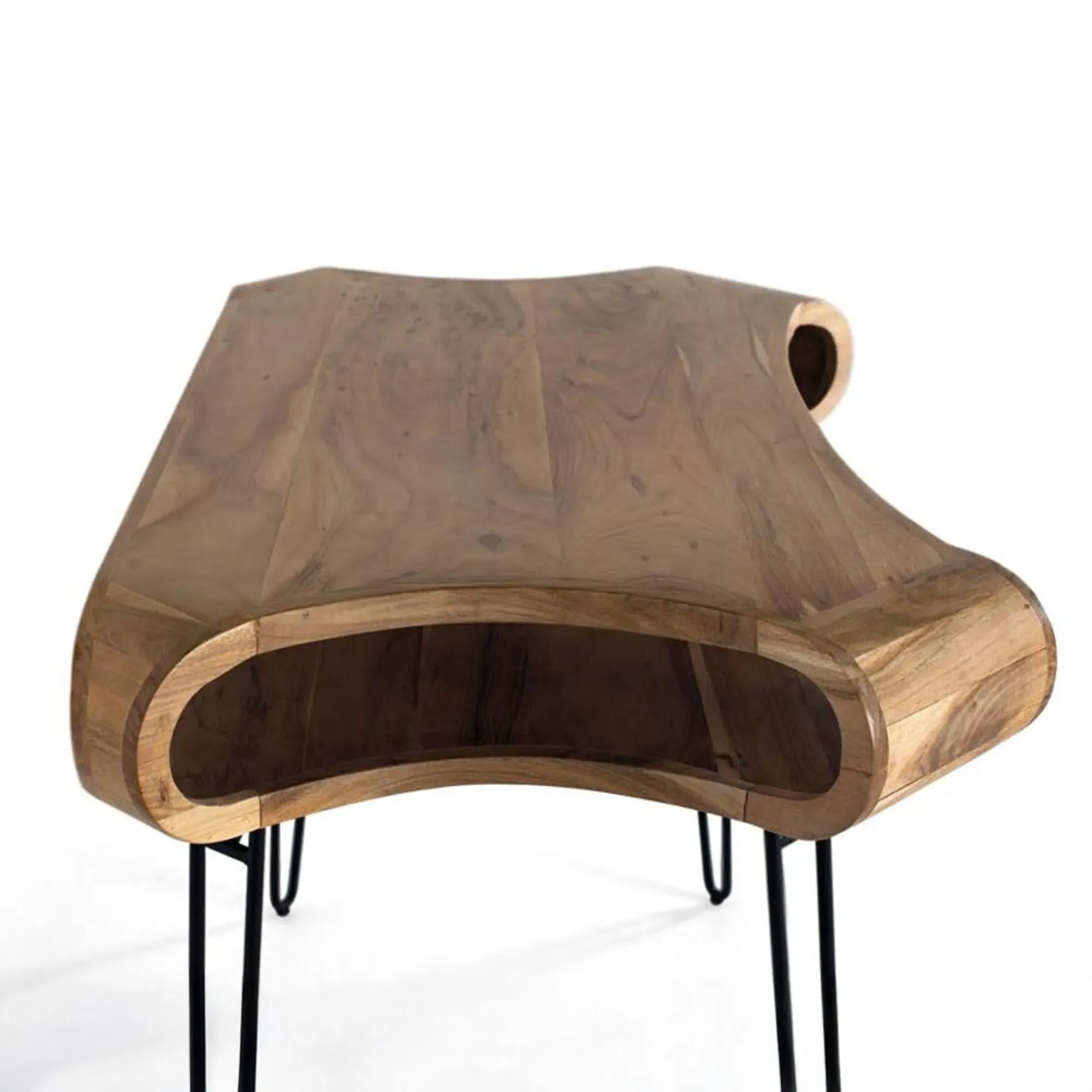 Salerno Desk - Natural, Acacia Wood