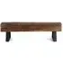 Saltillo Industrial Bench - Brown, Recycled Wood