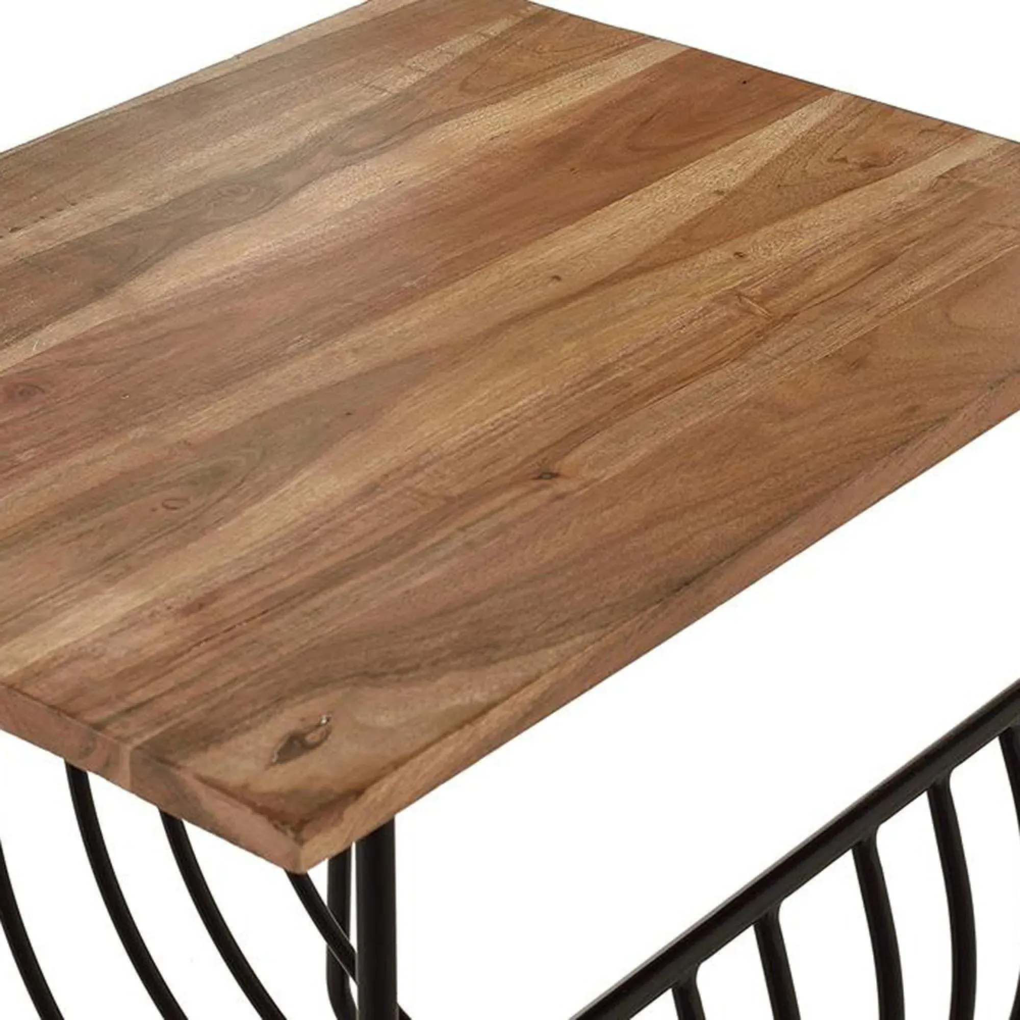 Sandawa End Table - Natural, Mango Wood