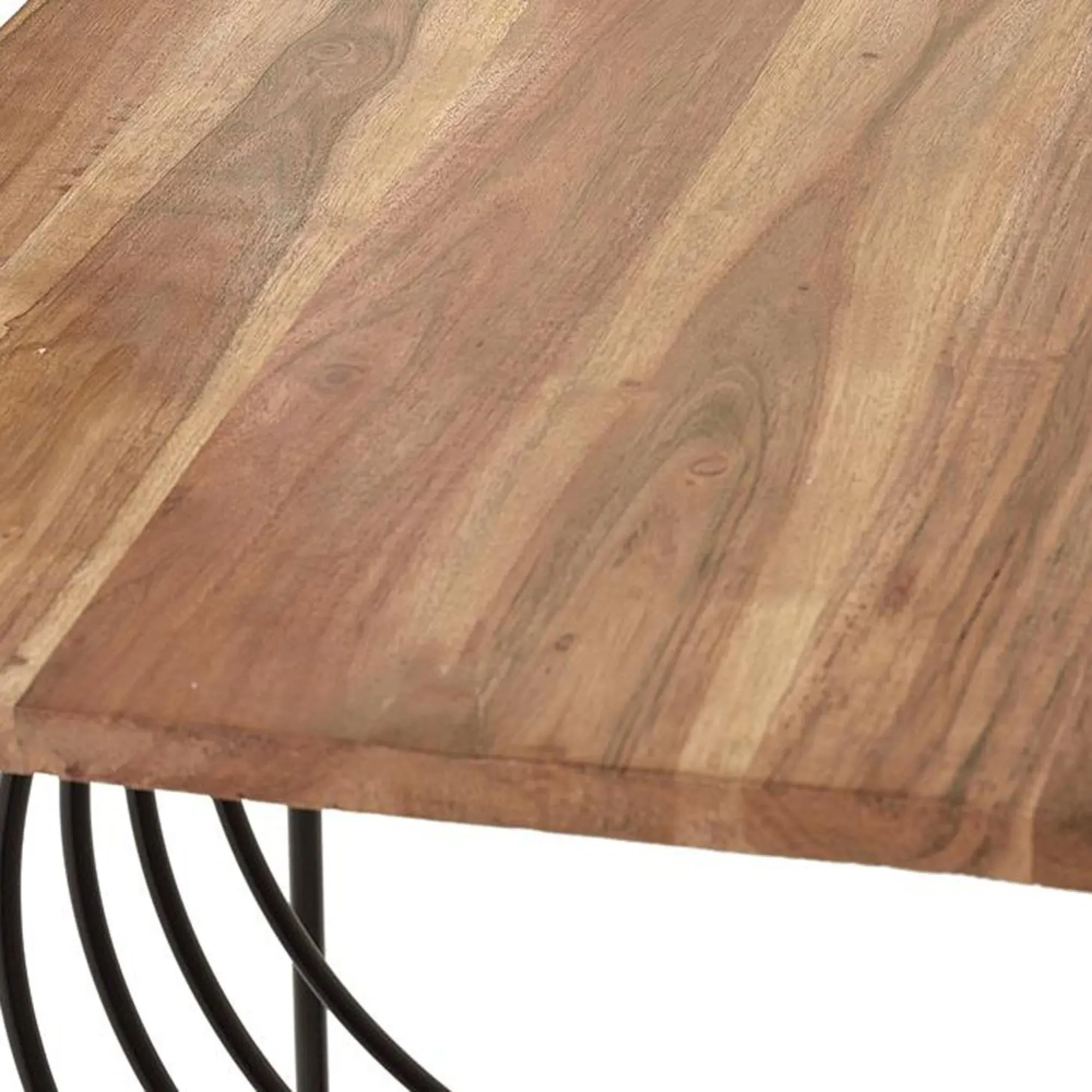Sandawa End Table - Natural, Mango Wood
