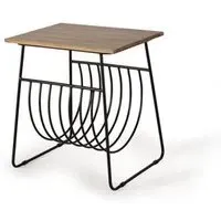 Sandawa End Table - Natural, Mango Wood