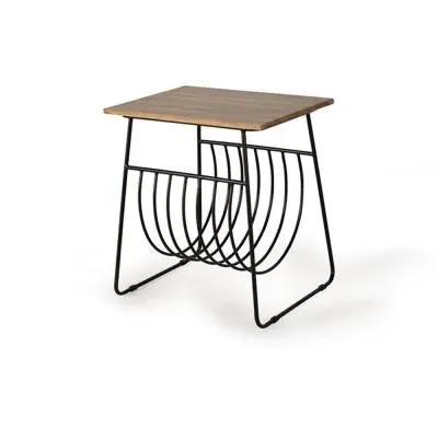 Sandawa End Table - Natural, Mango Wood image