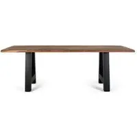 Trento 8-Seater Dining Table - Natural, Acacia Wood