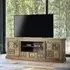 Trona Large TV Unit with Storage - Acacia Wood