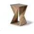 Umapine Side Table - Natural, Mango Wood