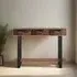 Valentia 3 Drawer Console Table - Natural, Acacia Wood