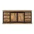 Varese 2 Door Sliding Sideboard - Natural, Mango Wood