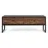 Venedocia 2 Drawer Coffee Table - Brown, Mango Wood