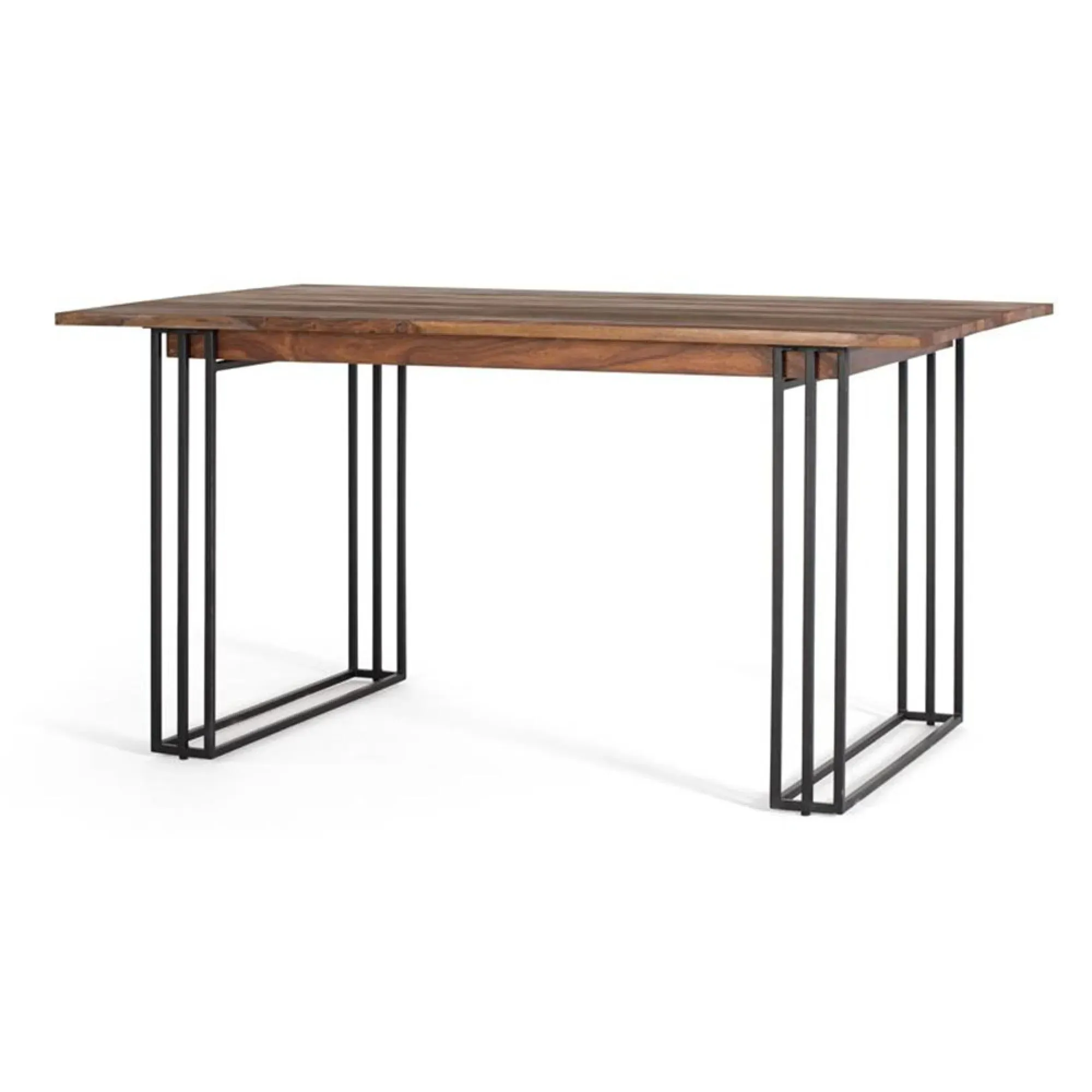 Venedocia 6-Seater Dining Table - Brown, Mango Wood
