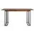 Venedocia 6-Seater Dining Table - Brown, Mango Wood