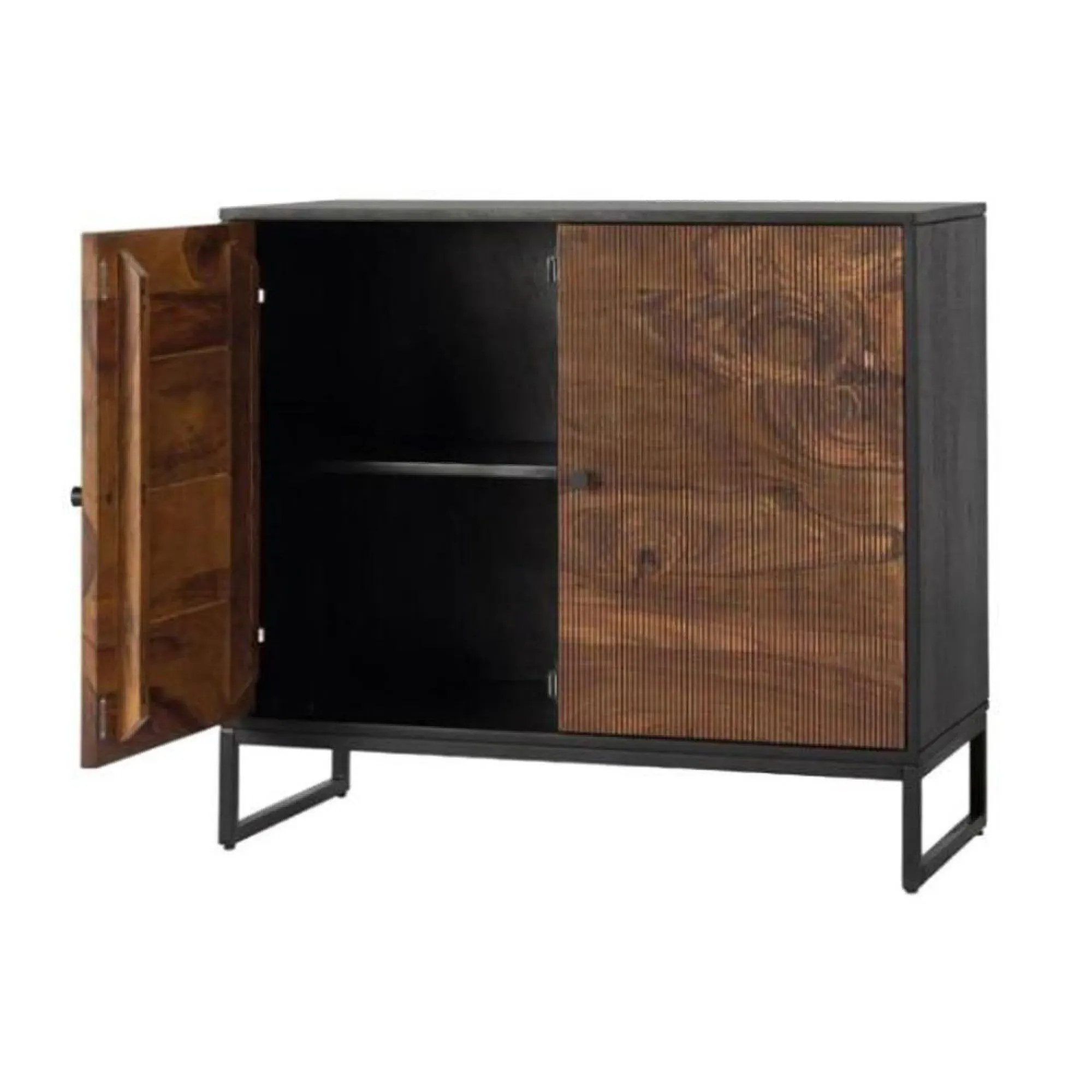 Venedocia Small 2 Door Hall Cabinet - Mango Wood