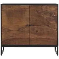 Venedocia Small 2 Door Hall Cabinet - Mango Wood