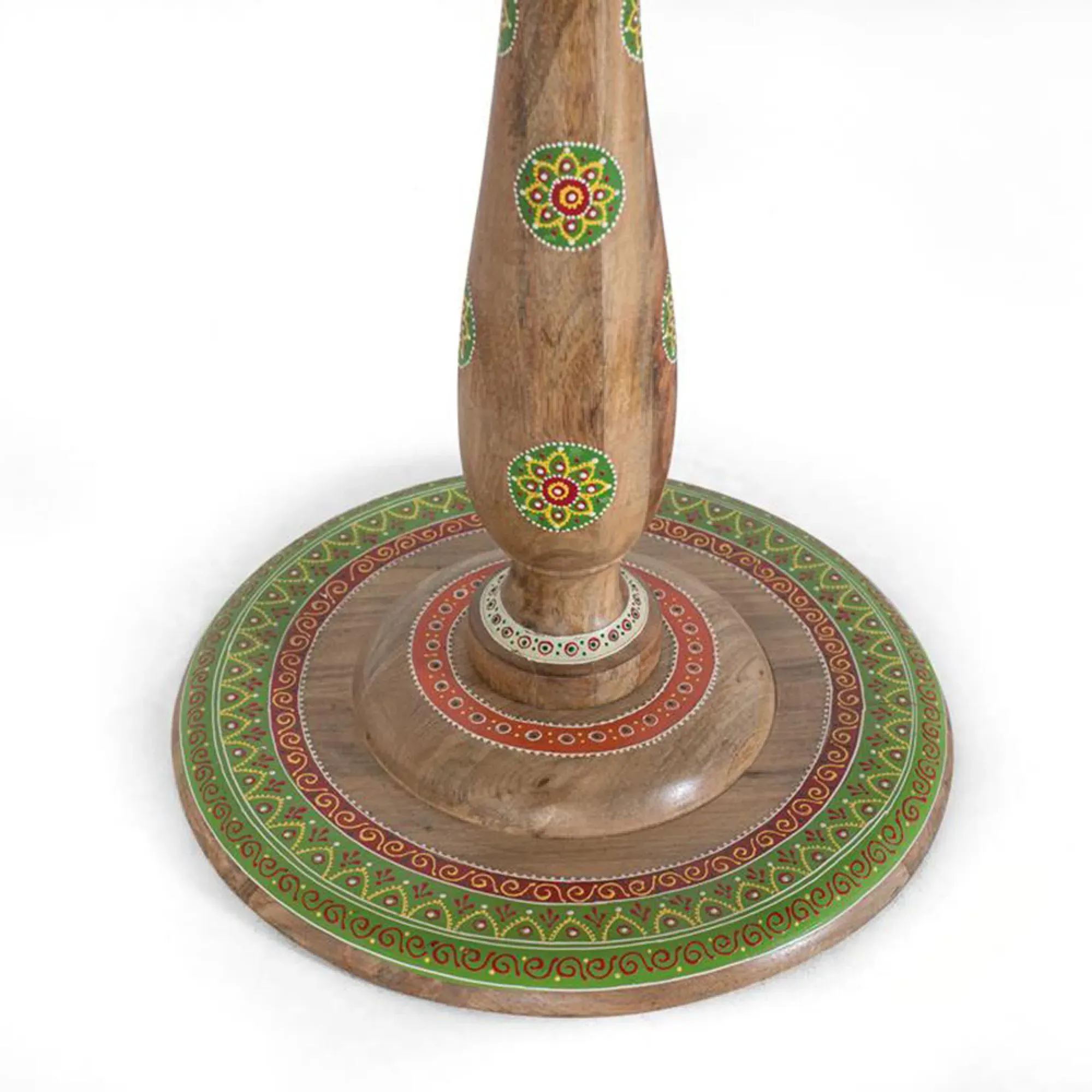 Verbano Round Pedestal Dining Table - Natural, Mango Wood