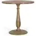 Verbano Round Pedestal Dining Table - Natural, Mango Wood