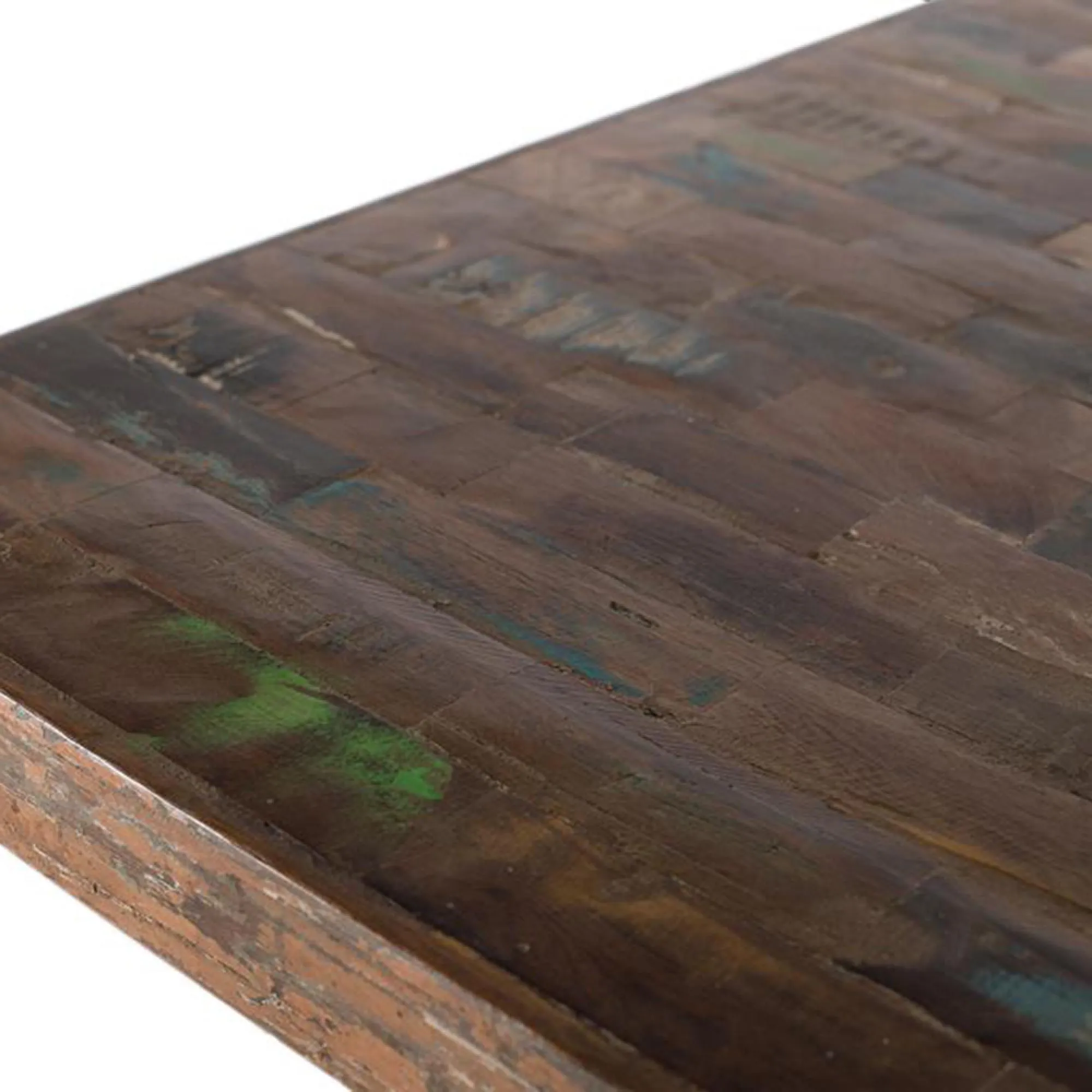 Vercelli 4-Seater Square Dining Table with Spider Legs - Natural