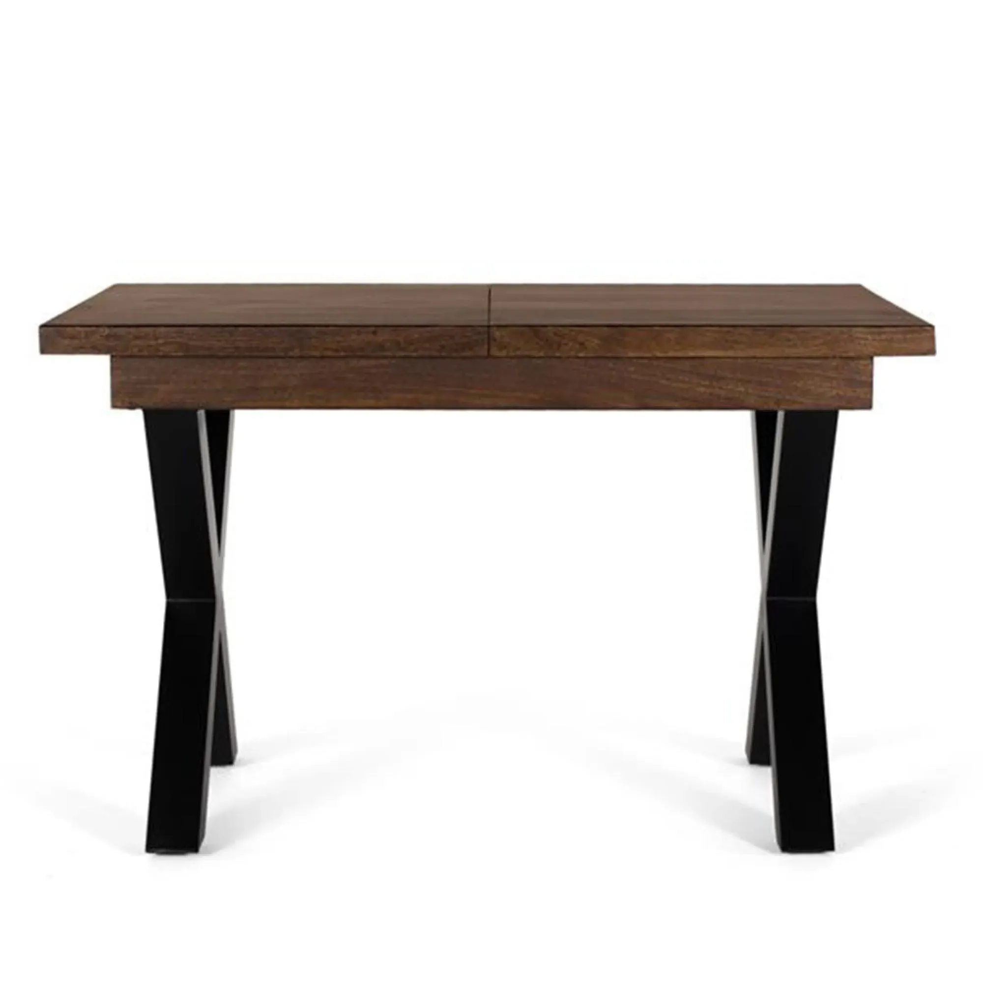 Verona Extendable Dining Table - Walnut, Mango Wood