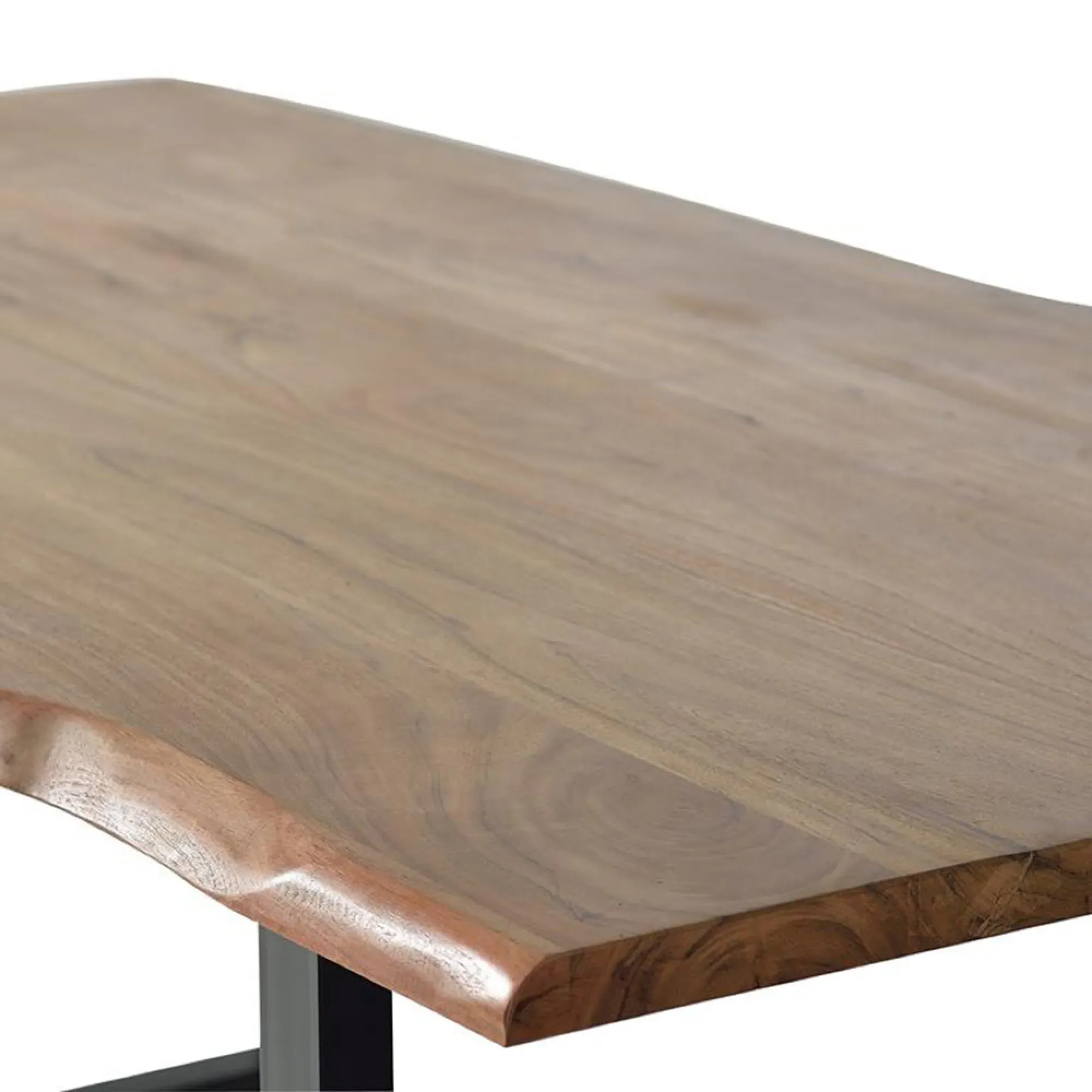 Vibo 6-Seater Dining Table - Natural, Acacia Wood