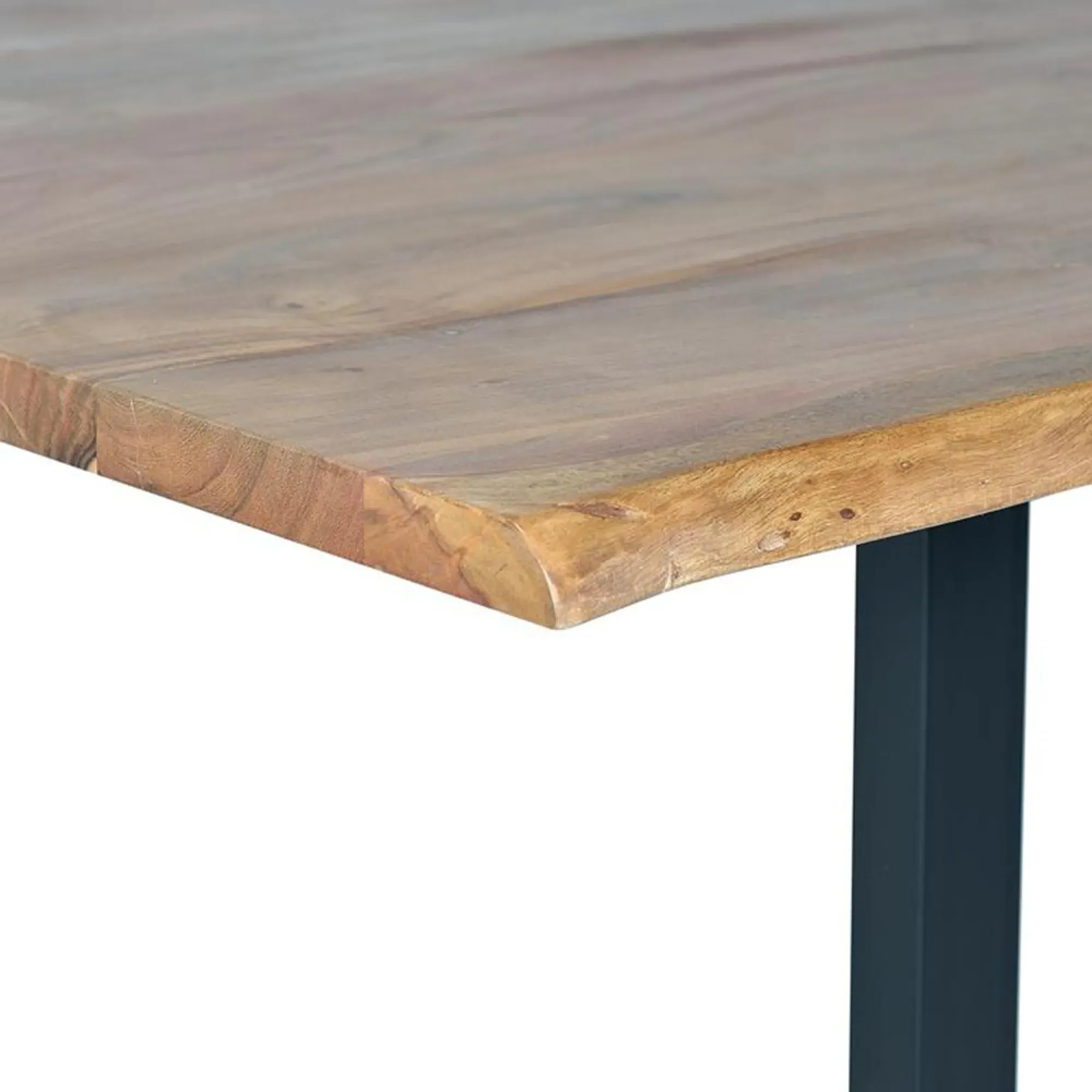 Vibo 6-Seater Dining Table - Natural, Acacia Wood