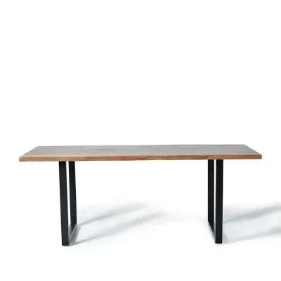 Vibo 6-Seater Dining Table - Natural, Acacia Wood