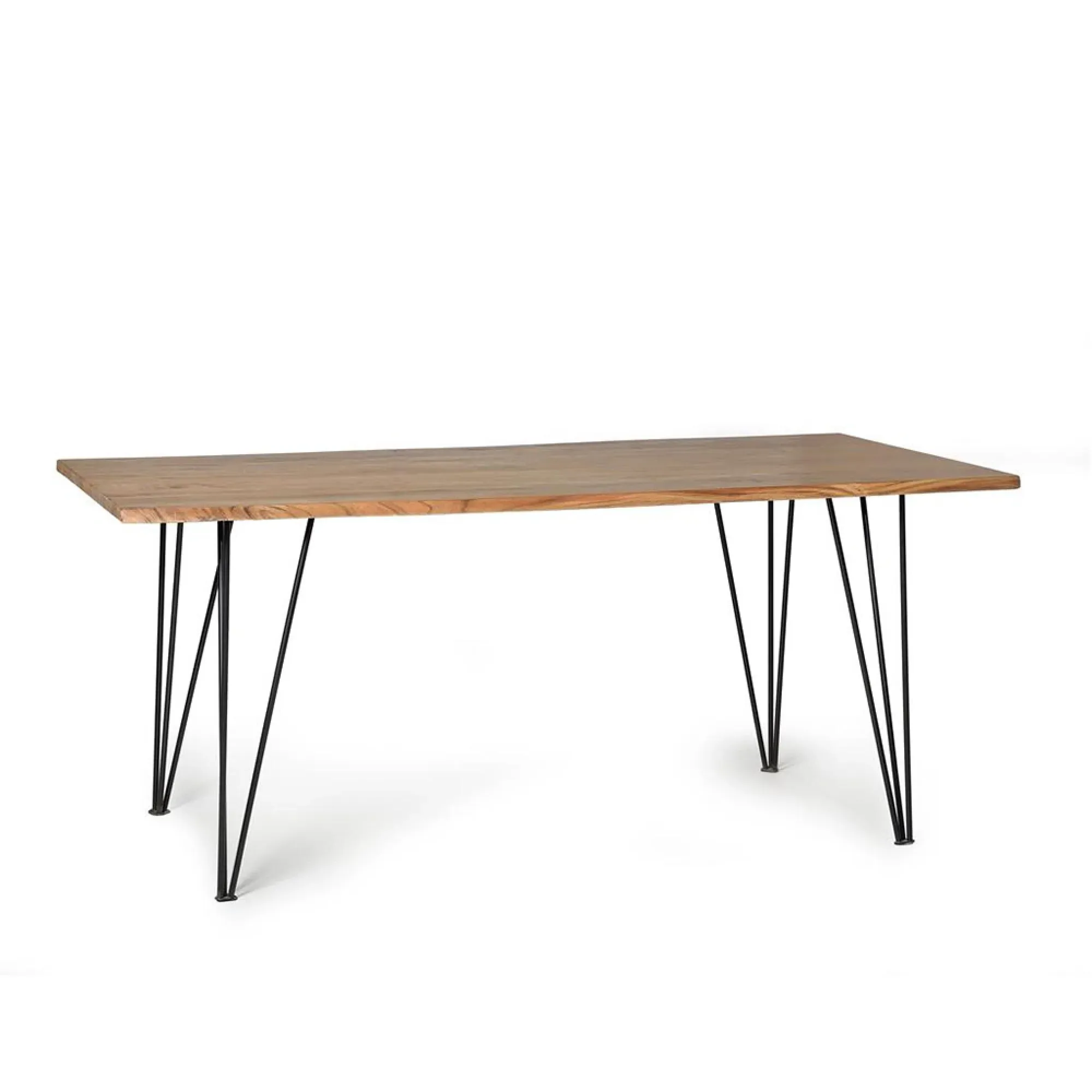 Vicenza 6-Seater Dining Table - Natural, Acacia Wood