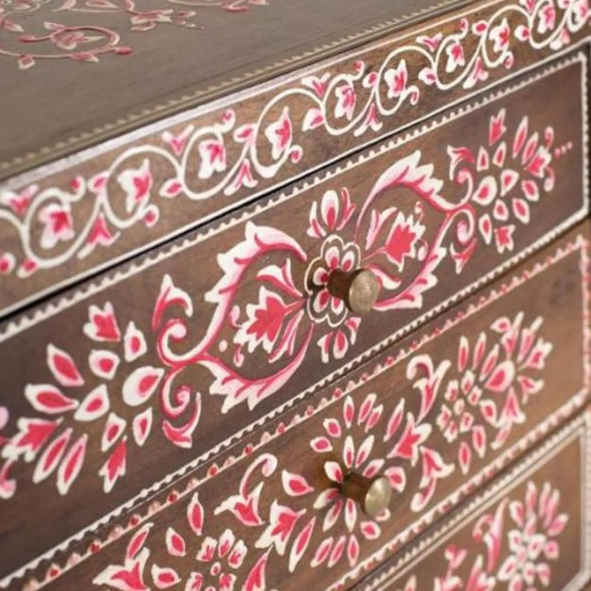 Wallowa 6 Drawer Narrow Chest - Brown, Mango Wood