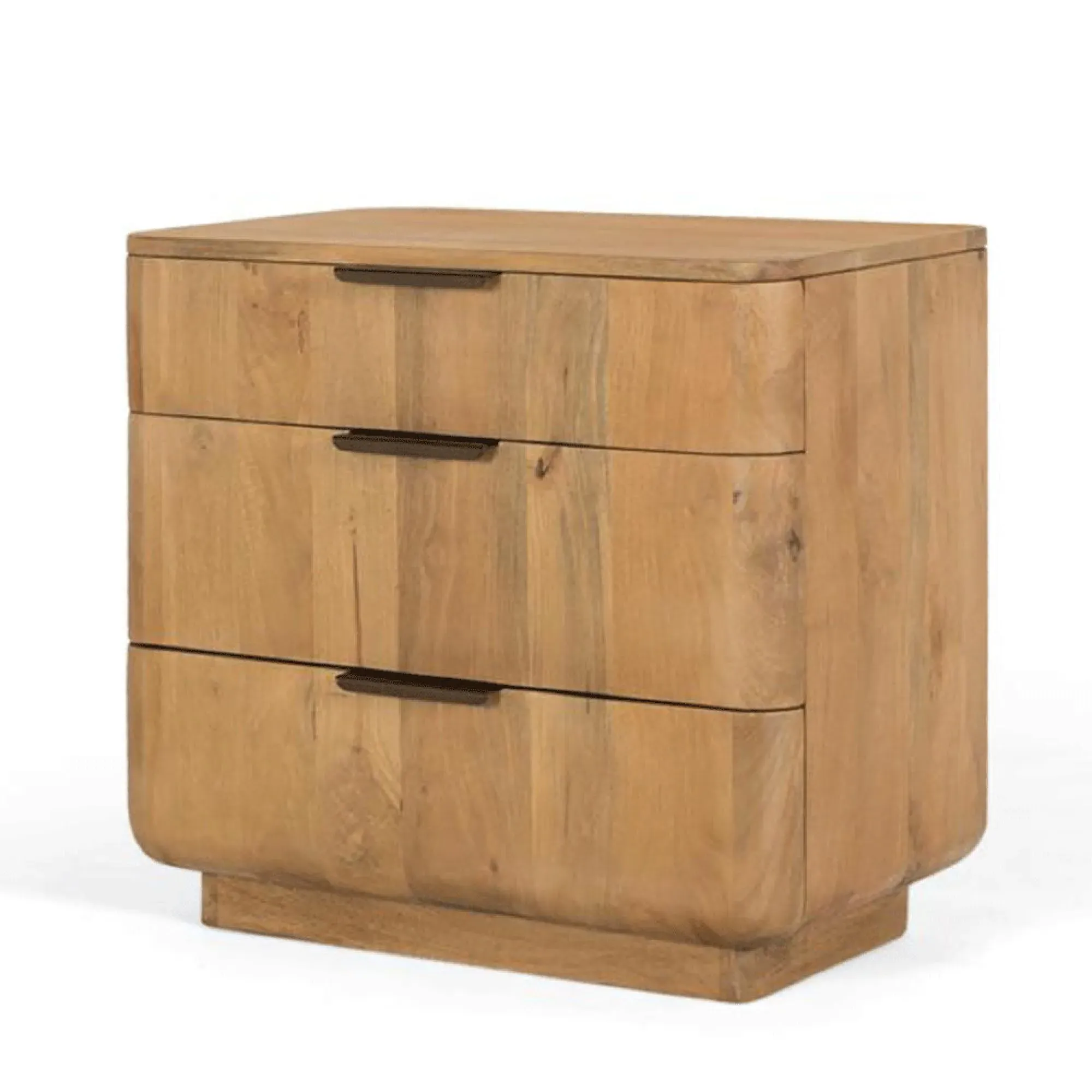 Wrenley 3 Drawer Chest - Natural, Mango Wood