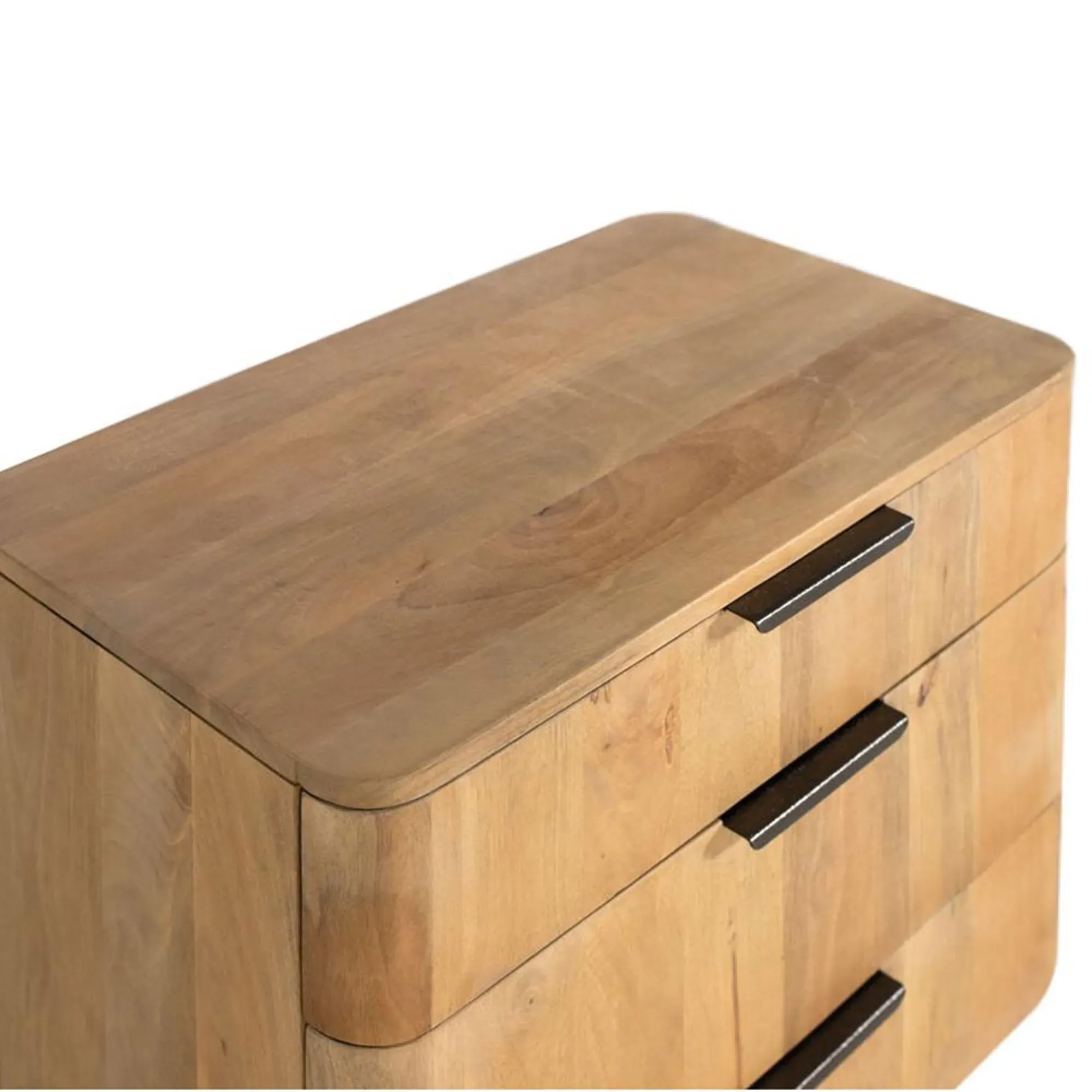 Wrenley 3 Drawer Chest - Natural, Mango Wood