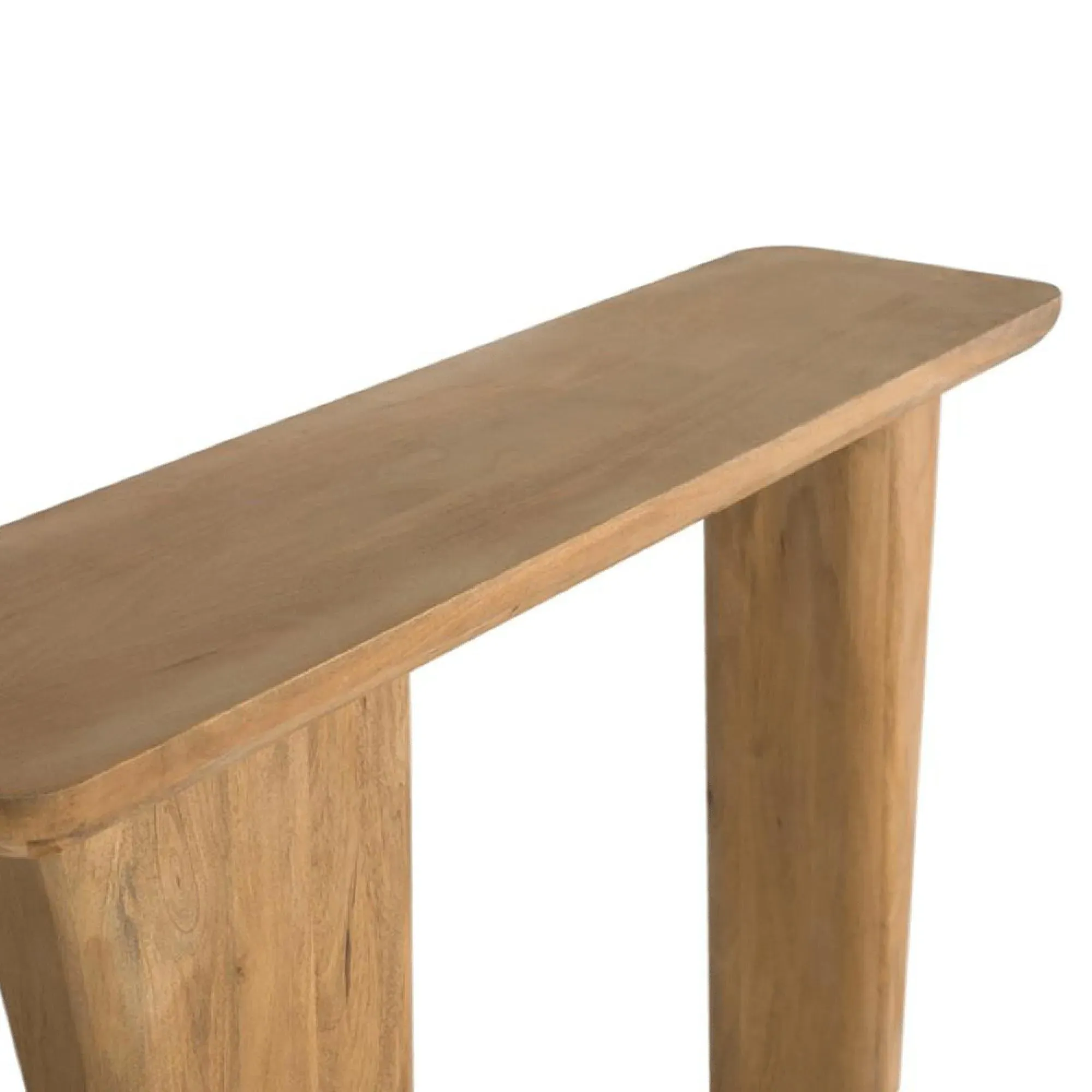 Wrenley Console Table - Natural, Mango Wood